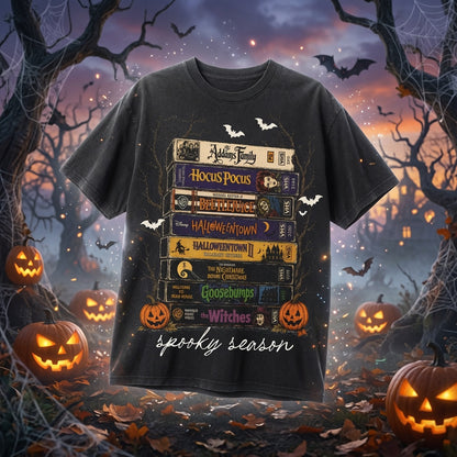 Vintage VHS Movie Halloween Tee