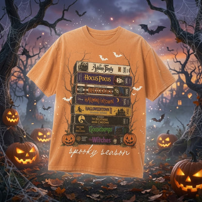 Vintage VHS Movie Halloween Tee